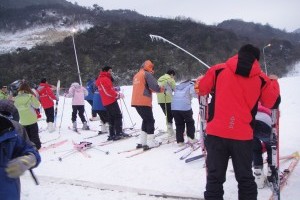 浏阳大围山野外滑雪场